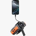 فن کمری و گردنی شارژی Porodo Lifestyle مدل W50 | اسپیکر بلوتوث، پاوربانک و چراغ LED - تصویر 3