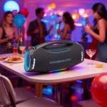 اسپیکر بلوتوثی قابل حمل Powerology Rock 350W مدل PWF9 | نورپردازی RGB و توان 350 وات - تصویر 12