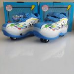 کفش اسکیتی چراغدار چرخ تاشو کودک و نوجوان | کفش اسکیت LED وارداتی - تصویر 7