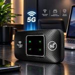 مودم جیبی 5G اورجینال مدل M9S-LCD با باتری 8000mAh - تصویر 4