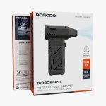 جت فن شارژی و قابل حمل Porodo Lifestyle TurboBlast مدل PDADUS با موتور ۱۶۰ وات - تصویر 3