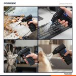 جت فن شارژی و قابل حمل Porodo Lifestyle TurboBlast مدل PDADUS با موتور ۱۶۰ وات - تصویر 9