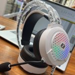 هدفون گیمینگ سیمی اورجینال E21 با میکروفون ENC و نورپردازی RGB - تصویر 5
