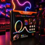 ریسه نئون فلکسی RGB-IC برنامه‌پذیر ۵ متری رونده و حساس به صدا - تصویر 13