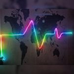 ریسه نئون فلکسی RGB-IC برنامه‌پذیر ۵ متری رونده و حساس به صدا - تصویر 5