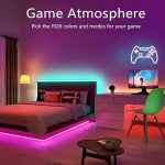 ریسه نئون فلکسی RGB-IC برنامه‌پذیر ۵ متری رونده و حساس به صدا - تصویر 17