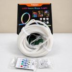 ریسه نئون فلکسی RGB-IC برنامه‌پذیر ۵ متری رونده و حساس به صدا - تصویر 10