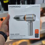 بلوور و جارو شارژی دوکاره Porodo مدل PDLFST042 با موتور براشلس ۸۰,۰۰۰ دور - تصویر 4